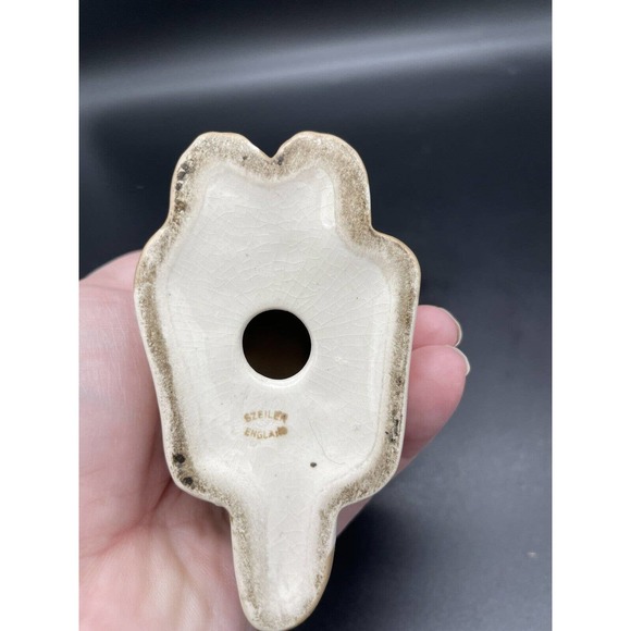 Vintage Szeiler Hound Dog Sad Sam beagle basset figurine England 5”d - Picture 7 of 8